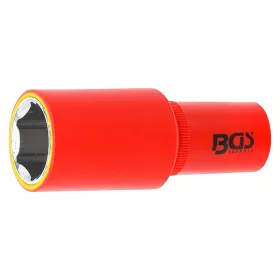 VDE dugókulcs, hatszögletű, 1/2", 24 mm