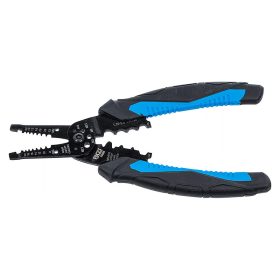 Kábelcsupaszító- és krimpelőfogó, 210 mm