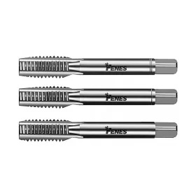 Kézi menetfúró, M3, HSS, M, DIN352, Fenes