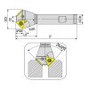 ACM10-TC16-D17X22-W16-L90-Z01 száras élletörő maró, Ø 22 mm, AKKO