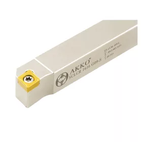   SCLCR 1212 X06-S esztergakés hosszesztergához, 95°, 12x12 mm, AKKO