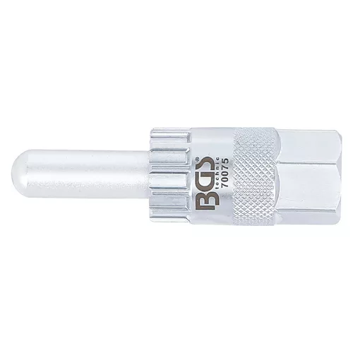Zárógyűrű-betét, központosító csappal, 12 mm-es gyorskioldású tengelyekhez