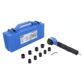   Levegős racsni készlet csuklós fejjel, 1/2", 650 Nm, 10 darabos