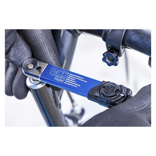 Nyomatékkulcs 1/4"-os bit befogással, bit készlettel, 2 - 10 Nm, 9 darabos