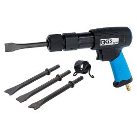   Sűrített levegős vésőkalapács-készlet, gyorskioldó tokmánnyal, 10 mm