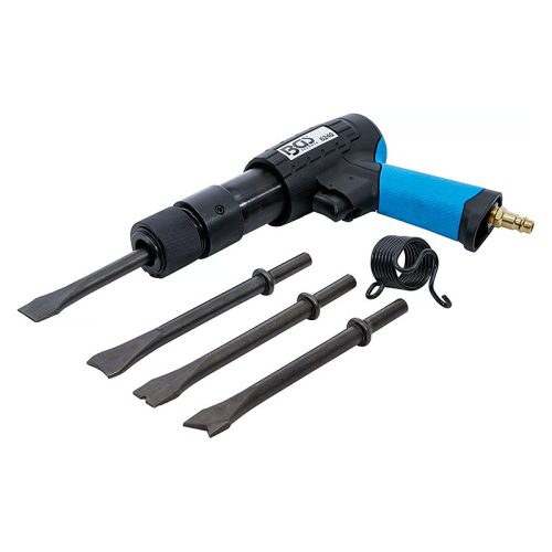 Sűrített levegős vésőkalapács-készlet, gyorskioldó tokmánnyal, 10 mm