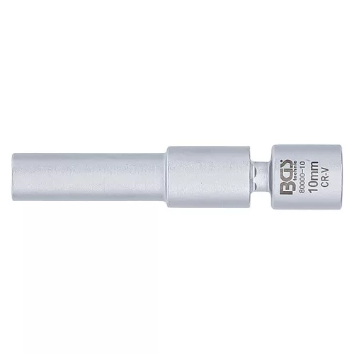 Izzító- és gyújtógyertya kulcs, csuklós, 3/8", 10 mm