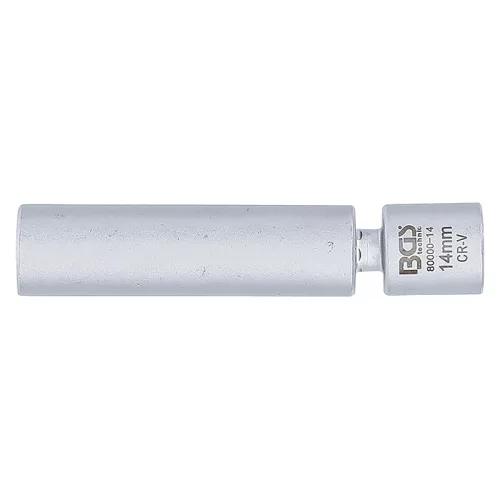 Izzító- és gyújtógyertya kulcs, csuklós, 3/8", 14 mm