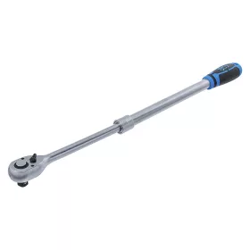   Racsnis kulcs, kihúzható, extra hosszú, 1/2", 455 - 595 mm