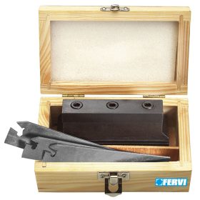   Váltólapkás leszúró készlet 3 - 4 - 5 mm-es pengével és 10 db lapkával