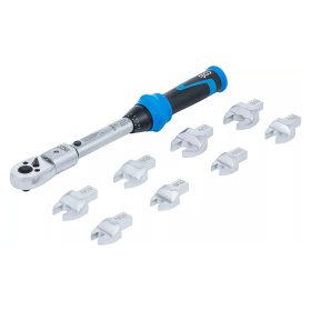   Nyomatékkulcs-készlet, 9 x 12 mm-es szerszámfejekhez, 6 - 30 Nm, 10 darabos