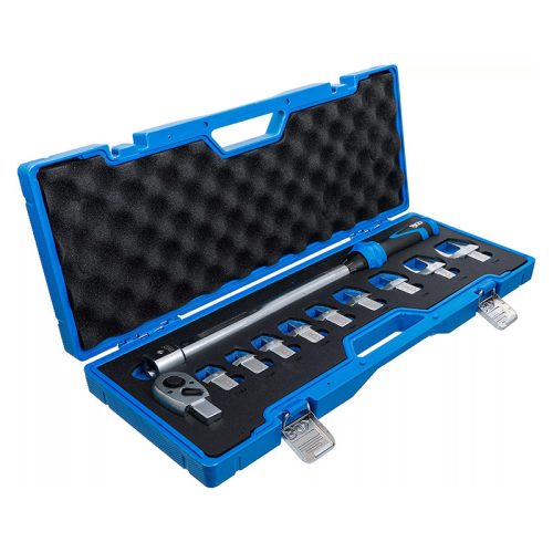Nyomatékkulcs-készlet, 14 x 18 mm-es szerszámfejekhez, 40 - 210 Nm, 11 darabos