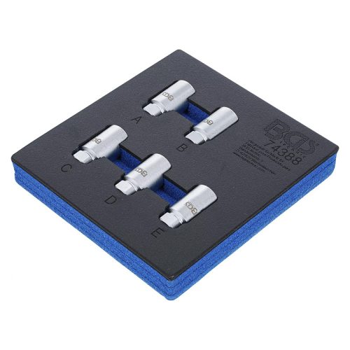 Kerékőr leszedő készlet Tesla, 5 darabos, tálcán