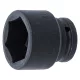 Gépi dugókulcs, hatlapú, 3/4", 40 mm