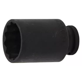   Gépi dugókulcs, tizenkétlapú, hosszított, 1/2", 39 mm