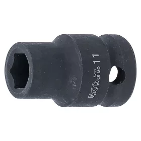 Gépi dugókulcs, hatlapú, 1/2", 11 mm