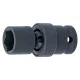 Csuklós gépi dugókulcs, hatlapú, 1/2", 18 mm