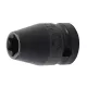 Gépi dugókulcs, E-profil, 1/2", E14
