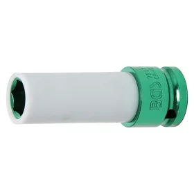   Légkulcsfej alufelnihez, hatlapú, színkódolt, 1/2", 15 mm