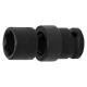 Csuklós gépi dugókulcs, hatlapú, 1/2", 19 mm