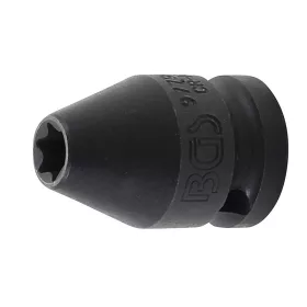 Gépi dugókulcs, E-profil, 1/2", E10