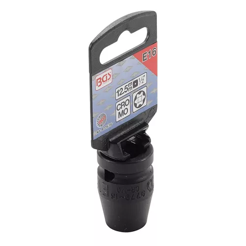 Gépi dugókulcs, E-profil, 1/2", E16