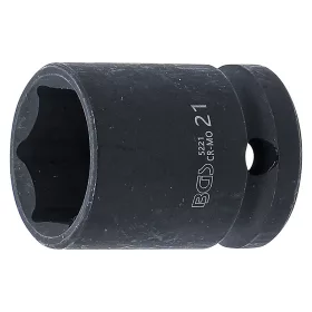 Gépi dugókulcs, hatlapú, 1/2", 21 mm