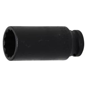   Gépi dugókulcs, tizenkétlapú, hosszított, 1/2", 27 mm