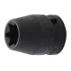 Gépi dugókulcs, E-profil, 1/2", E20