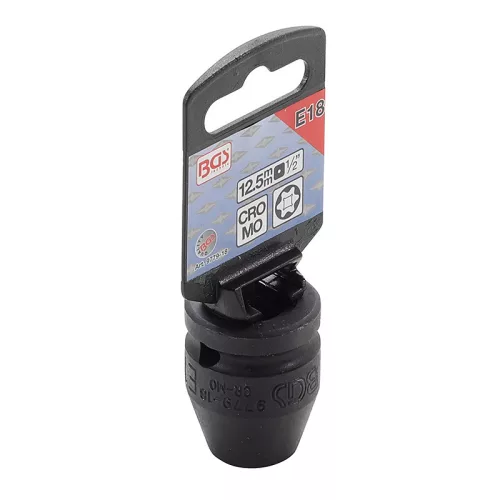 Gépi dugókulcs, E-profil, 1/2", E18