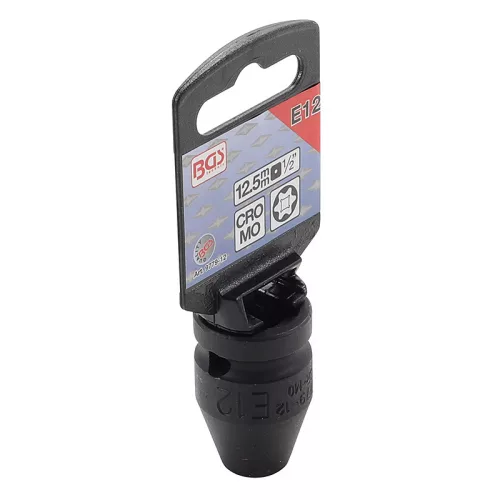 Gépi dugókulcs, E-profil, 1/2", E12