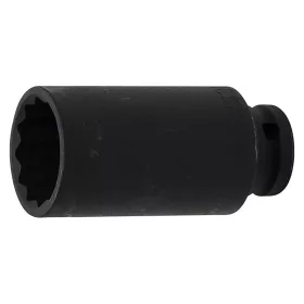   Gépi dugókulcs, tizenkétlapú, hosszított, 1/2", 30 mm