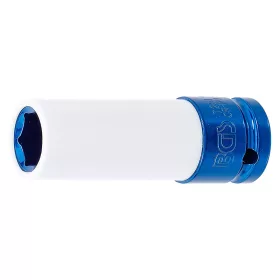   Légkulcsfej alufelnihez, hatlapú, színkódolt, 1/2", 17 mm