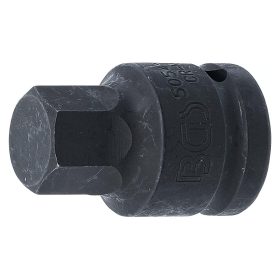 Gépi bit-dugókulcs, imbusz, 3/4", rövid, 22 mm