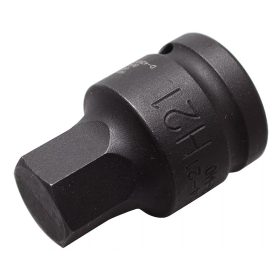 Gépi bit-dugókulcs, imbusz, 3/4", rövid, 21 mm