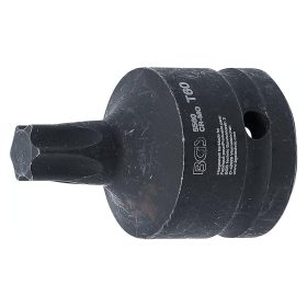 Gépi bit-dugókulcs, Torx, 3/4", rövid, T60