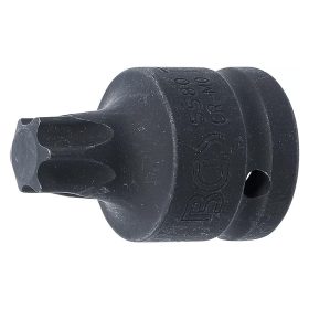 Gépi bit-dugókulcs, Torx, 3/4", rövid, T80