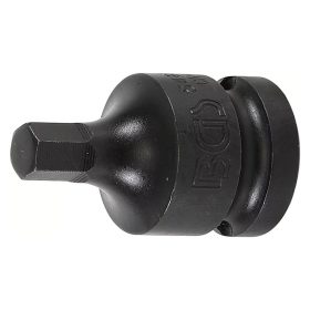 Gépi bit-dugókulcs, imbusz, 1/2", rövid, 8 mm