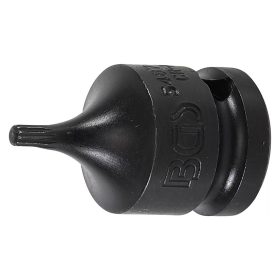 Gépi bit-dugókulcs, XZN, 1/2", rövid, M4