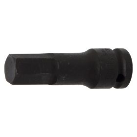 Gépi bit-dugókulcs, imbusz, 1/2", hosszított, 17 mm