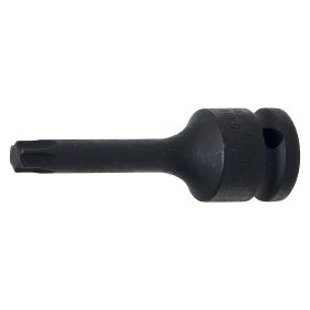 Gépi bit-dugókulcs, Torx, 1/2", hosszított, T50