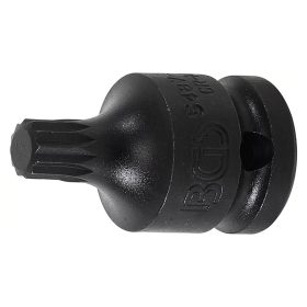 Gépi bit-dugókulcs, XZN, 1/2", rövid, M10
