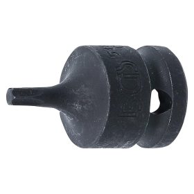 Gépi bit-dugókulcs, Torx, 1/2", rövid, T27