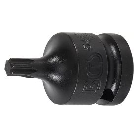 Gépi bit-dugókulcs, Torx, 1/2", rövid, T40