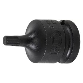 Gépi bit-dugókulcs, XZN, 1/2", rövid, M6