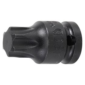 Gépi bit-dugókulcs, Torx, 1/2", rövid, T80