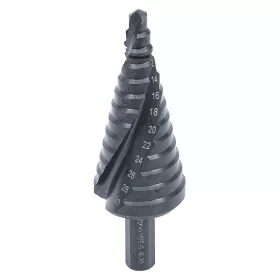 Lépcsős lemezfúró, HSS 6542, nitridált, Ø 6 - 30 mm