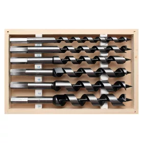   Gerendafúró készlet, 6 részes, hossz: 200 mm, Ø 10 - 20 mm