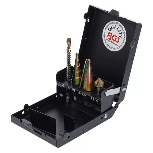 Multifunkciós fúrókészlet, HSS-G, 4 darabos