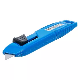 Biztonsági kés trapéz pengével, fémházas